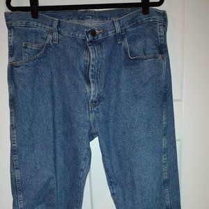 Men's Rustler Blue Jeans 36x30